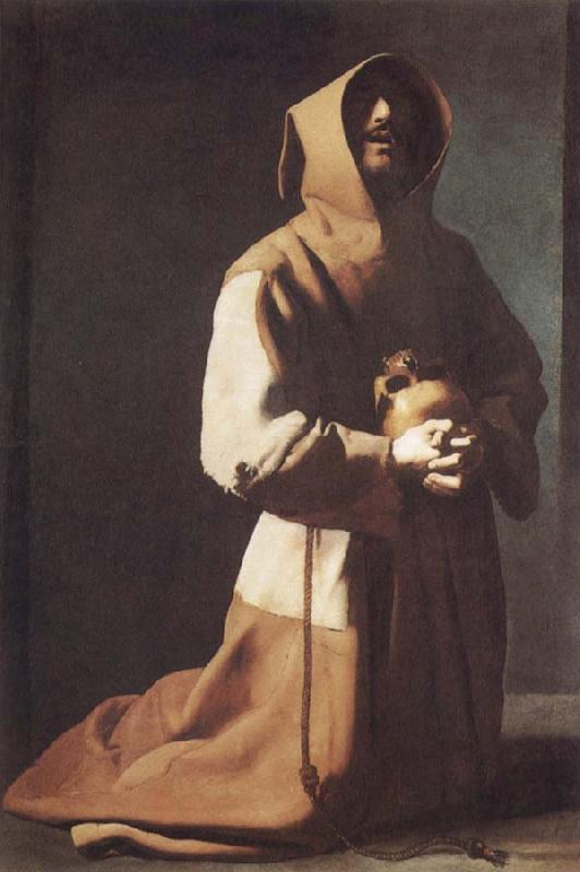 Francisco de Zurbaran Saint Francis in Meditation